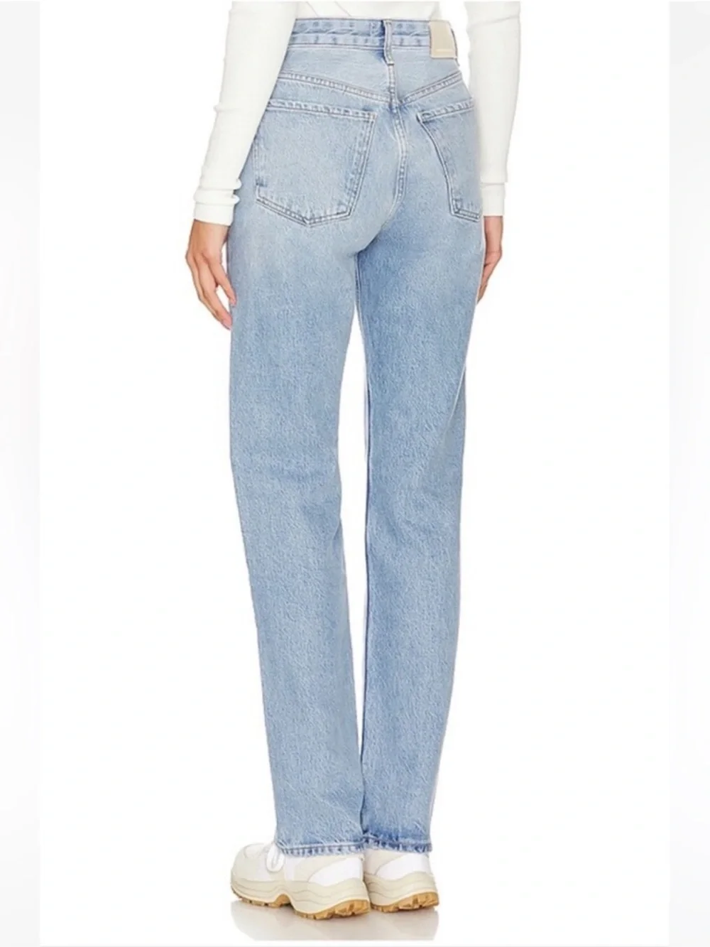 Citizens Of Humanity Zurie Jeans Straight Leg Light Wash High Rise Size 27 - Picture 7 of 16
